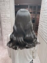 グロウ(grow) ブリーチなしで作るアイスラテグレージュ×ブルージュカラー♪