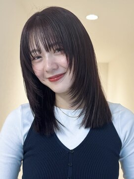 アイトーキョーエス 渋谷(AI TOKYO S) レイヤーボブ/オリーブベージュ/結べるボブ