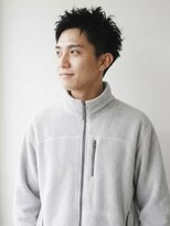キビト(kibito) 黒髪短髪ショートスパイキーショート10代20代曙橋若松河田