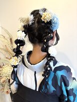 アンジュール&nbsp;ツイン編みおろし