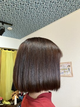 美容室ひろ お白髪活かしぼかしケアカラー+カット