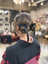 コニ(Coni)&nbsp;ツインお団子/お団子アレンジ/ヘアアレンジ