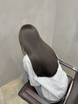 ラボアン 梅田店(lab.em.)&nbsp;透け感カラー×髪質改善で叶えるツヤ髪美人