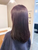クララジャパン ナベシマ(CLALA JAPAN Nabeshima)&nbsp;縮毛矯正　質感ストレート　髪質改善カラー　顔まわり　ブリーチ