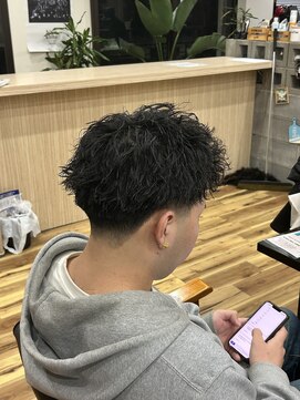 スウェル 押上店(Swell) MEN’S/ニュアンスパーマ/ニュアンスウルフ/錦糸町駅
