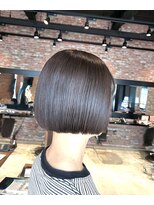 オーガニック アトリエ 大宮(organic+atelier)&nbsp;ブリーチなしカラー夏カラーボブ◎小顔カットで透明感