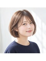 チャチャブラン アミー(cha-cha Blanc Amie)&nbsp;シースルーバング×さらっとミニボブ