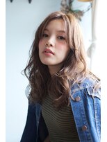 ユニカ バイ ベル 吉祥寺(unica by Belle)&nbsp;大人かわいい　ゆるパーマ　ミディアム［Belle吉祥寺］