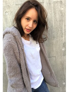 リマ(RIMA) 【RIMA】 外国人風☆クセ毛風なラフカール×こなれセミディ