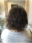 インナーカラー×アレンジボブ