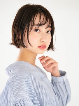 アース 四街道もねの里モール店(EARTH coiffure beaute) アッシュイルミナカラー☆透明感ウェットボブ