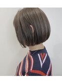 ミニボブ／ボブ／小顔カット／インナーカラ