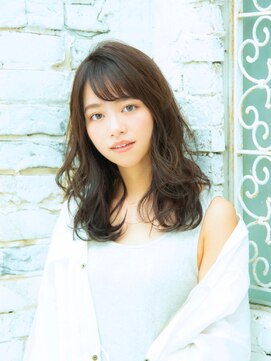 ロンド レグリーズ 立川(Lond leglise) 【槌矢圭悟】大人女子の暗めミディアムスタイル