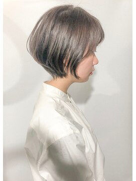 サロンドミルク 新百合ヶ丘店(salon de MiLK) ナチュラルスタイルの大人可愛いショート［新百合ヶ丘]