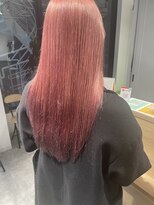 シェノン 奈良橿原店(CHAINON)&nbsp;ブリーチ必須◎ ハイトーンピンク