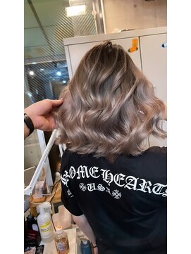 ラフ(LAFF) #黒髪#ボブルフ#ネビージュ#小顔#ワンレン