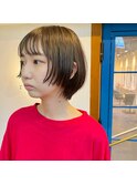 【小顔可愛いショートボブ】肩ライン×簡単アレンジ/フレッシュ