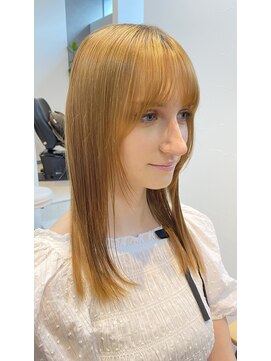 ガロウ 大通店(garou) 海外のお客様の縮毛矯正