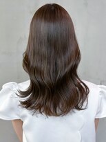 アイティー バイ アルバム 中野店(IT by ALBUM)&nbsp;オリーブグレージュ_グレージュカラーボブウルフ_ba403311