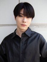 韓国シースルーショートマッシュメンズショート