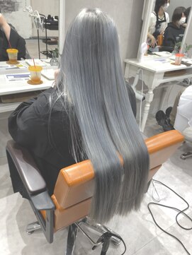 リアイス(Re:ICE) スーパーロングケアブリーチダブルカラーシルバーアッシュピ
