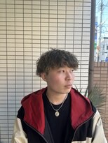 スウェル 船橋店(Swell)&nbsp;ダークアッシュ/アッシュブラック/カルマパーマ/ベリーショート1