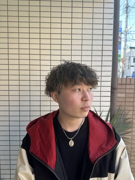 スウェル 船橋店(Swell) ダークアッシュ/アッシュブラック/カルマパーマ/ベリーショート1