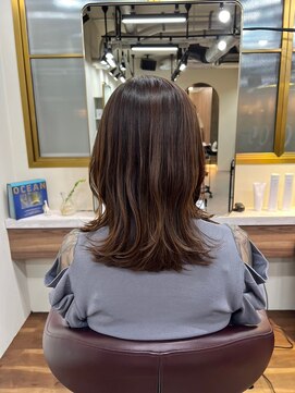 アルボーテルジェ(Art BeAute' ROUGET) 前髪のチラホラ白髪でお悩みのお客様☆30代/40代/50代