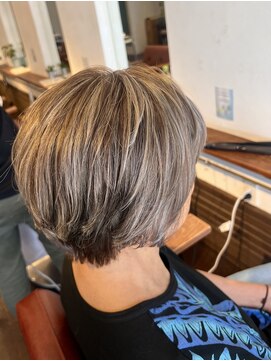 モップス 金沢文庫店(MOPS) たっぷりハイライトショート