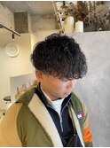 波巻きスパイラルパーマ！