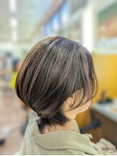 エリアデュクス(AREADEUX) 髪質改善＆矯正　白髪ぼかし　ハイライト ショートカット