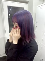 パープルピンクデザインカラー
