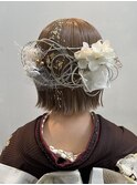 成人式ボブスタイル