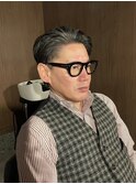 40代50代60代の方におすすめ!白髪を生かすメンズショート