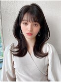 後れ毛が可愛い/顔周り/レイヤー/ハイレイヤー/ロング