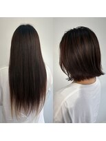 エイプリルセカンド 聖蹟桜ヶ丘駅店(april 2nd) 外ハネミディアムボブ☆【聖蹟桜ヶ丘/美容室/髪質改善】