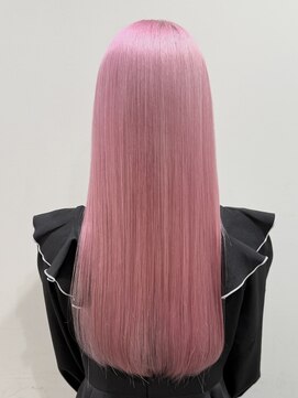 アン(Hair make un) 【ホワイトピンク】