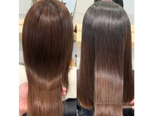 ウヌ(unu)の雰囲気（薬剤にこだわり艶髪へ）