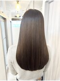 髪質改善♪扱いやすいナチュラルストレート