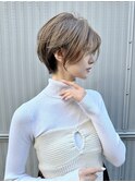 ショート/ハイライトカラー/白髪/白髪ぼかし/くびれヘア/大宮