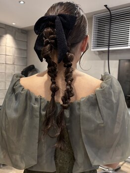 コージーベルベット(Cosy Velvet)の写真/【博多駅から徒歩3分】の好アクセス★［結婚式・二次会・イベント］などのヘアセットの時も便利◎