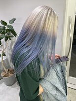 キオク(KIOX)&nbsp;ブルーカラー/水色カラー/ハイトーン/ブリーチカラー/名古屋/栄