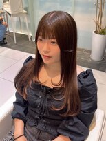 ザザ 高田馬場(ZA/ZA)&nbsp;顔まわりレイヤーで垢抜けロング！