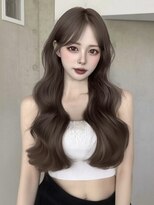 ユーフォリア 銀座(Euphoria)&nbsp;韓国/くびれヘア/ダークブラウン/顔周り