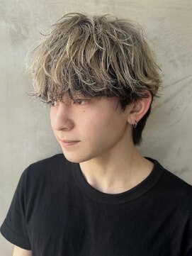 メンズ レガロ 八尾(MEN'S regalo) マッシュ/波巻きパーマ