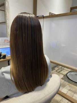 髪質改善カラー