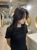 ソルトウォーター(SALT WATER) 似合わせカット/ミディアムレイヤーカット/恵比寿/代官山