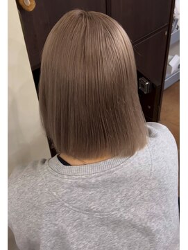 ココテラス(coco terrace) ミルクティーグレージュ/ハイトーン/ボブ