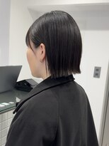 サンドイエナ 横浜店(sand yena)&nbsp;垢抜け魅せる切りっぱなしボブ