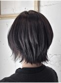 ◎レイヤーボブ×ダークグレー◎【中川 史菜】
